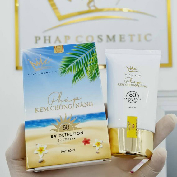 Kem chống nắng cao cấp pháp cosmetic spf50 pa+++