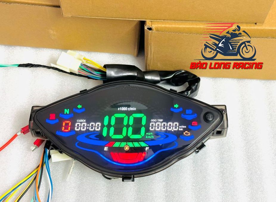 Đồng hồ điện tử led lcd gắn wave a mẫu mới 2022 2023 2024