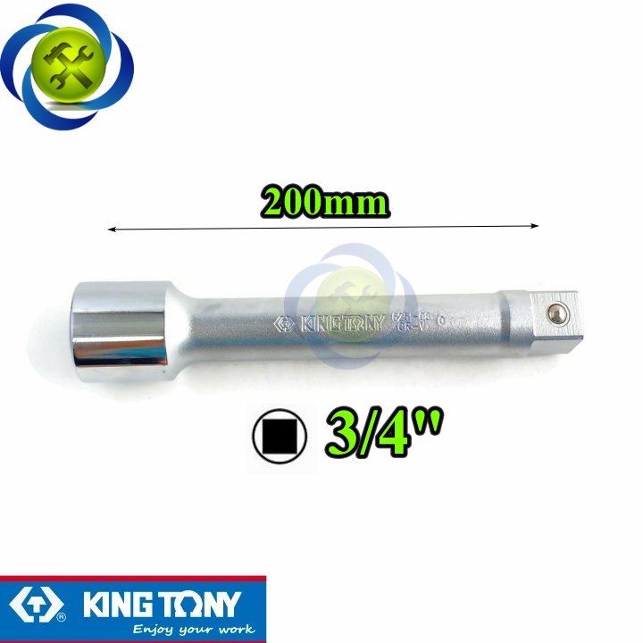 Đầu nối dài 3/4 kingtony 6251-08 dài 200mm đầu vuông 19mm