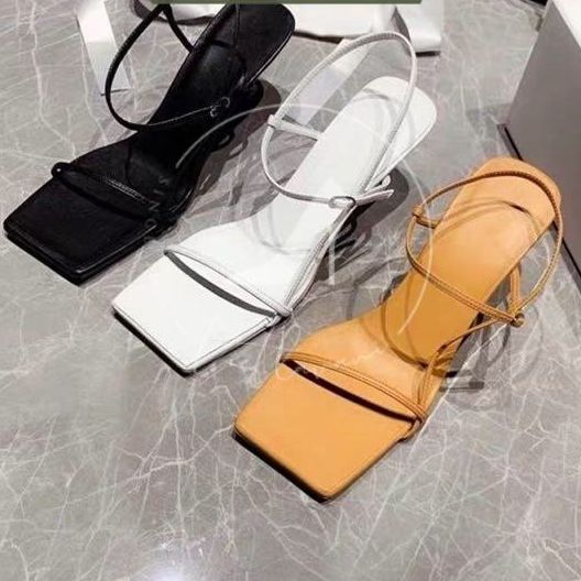 Giày sandal cao gót quai mảnh đế nhọn 7 phân khs22 vietlavani