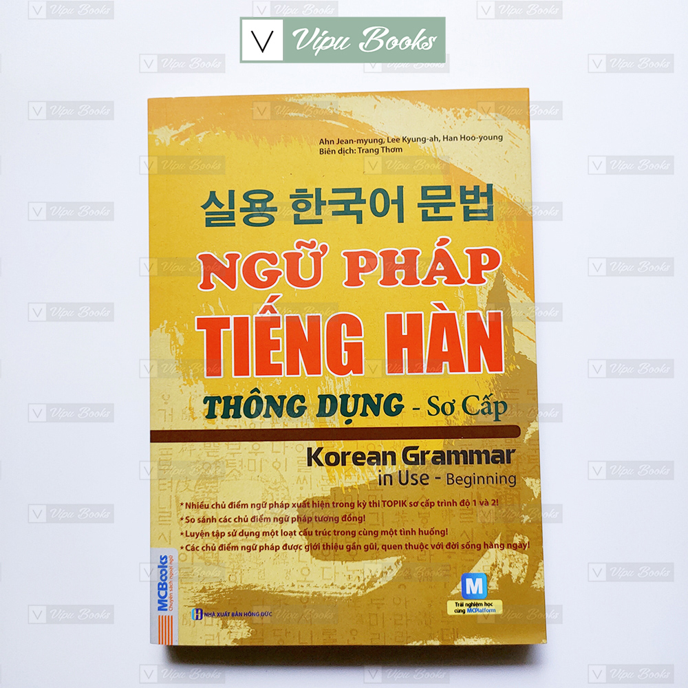 Sách - ngữ pháp tiếng hàn thông dụng sơ cấp