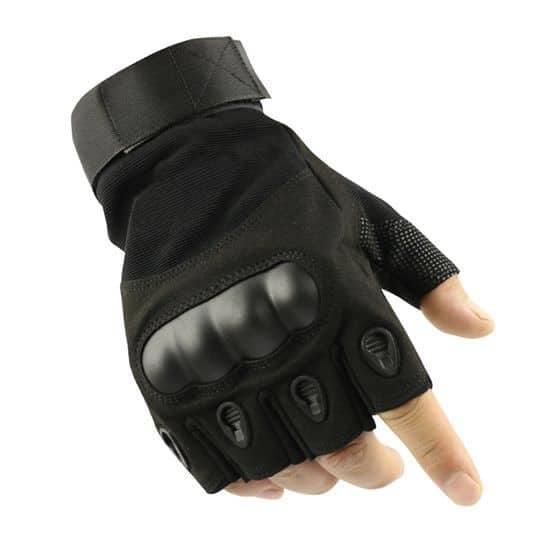 Găng Tay Oakley Cụt Ngón Tập Gym, thể thao, đi phượt màu đen