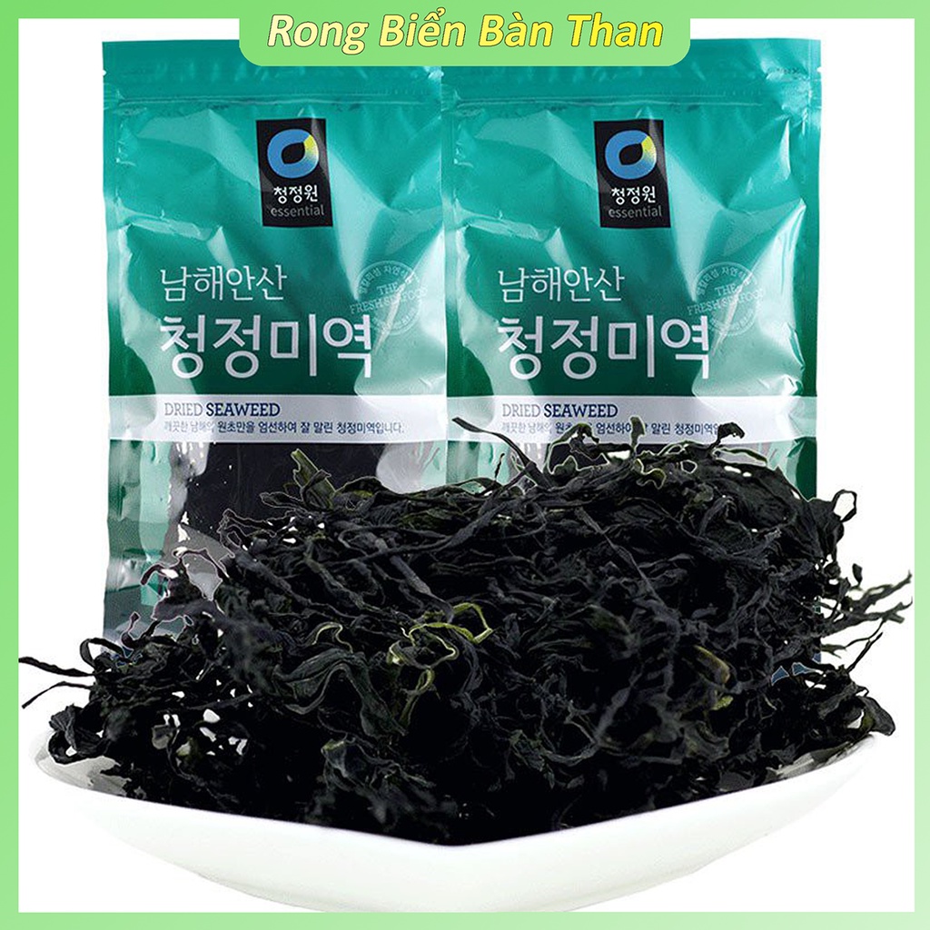 Rong biển nấu canh hàn quốc daesang 100g - rong biển bàn than - rong biển lá hàn quốc giòn dai thơm ngon - hcm