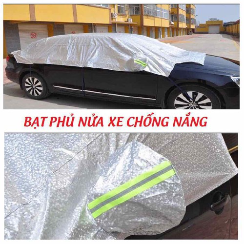 Bạt nửa xe 4-5 chỗ, bạt trùm nóc xe hơi-hcm
