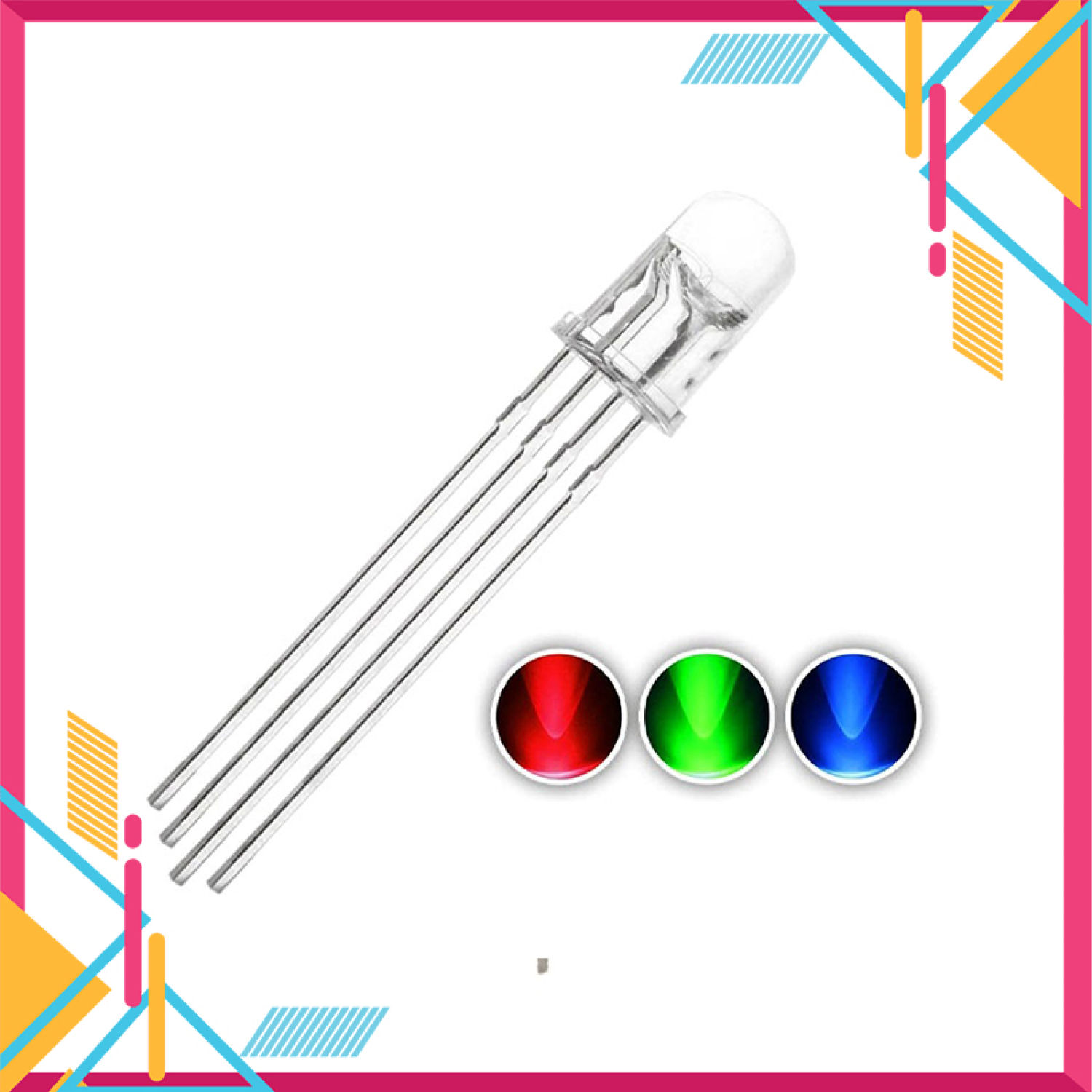 Led rgb 5mm chung dương anot