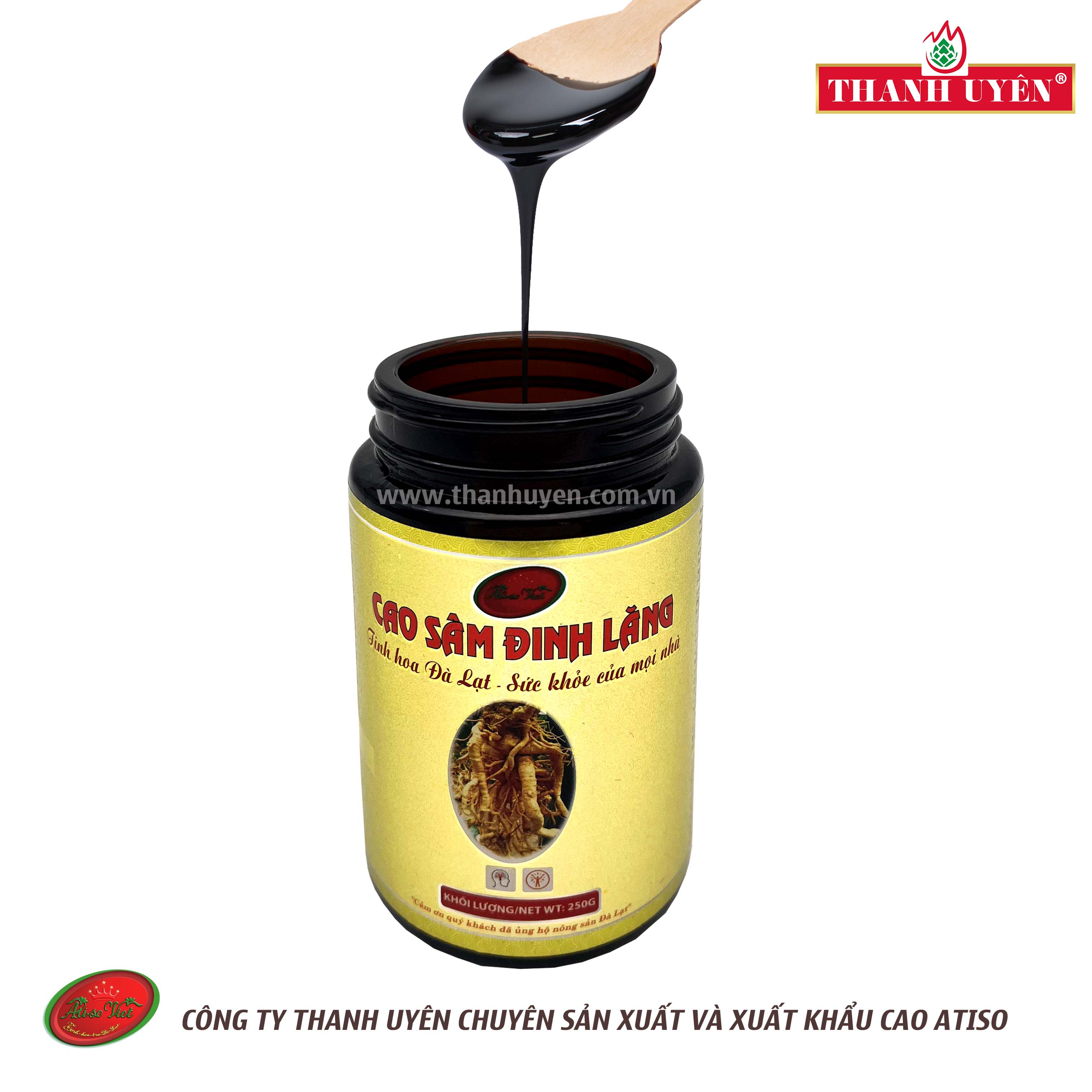 Cao Đinh Lăng THANH UYÊN (250g) Bồi Bổ Khí H u y ế t, Tăng Trí Nhớ, Sức Khỏe