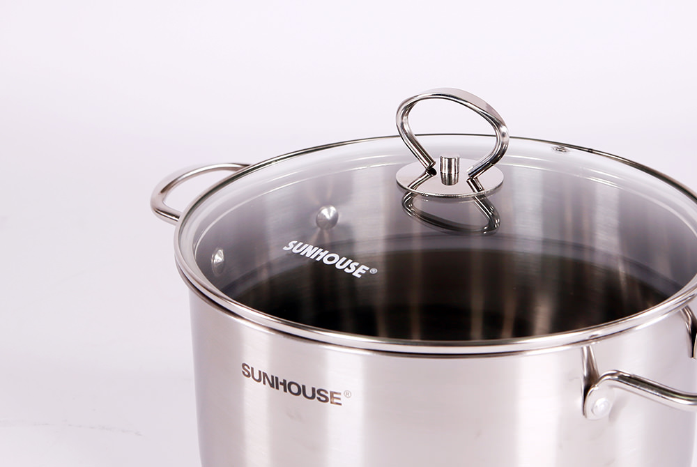 Bộ nồi inox 3 đáy sunhouse sh895