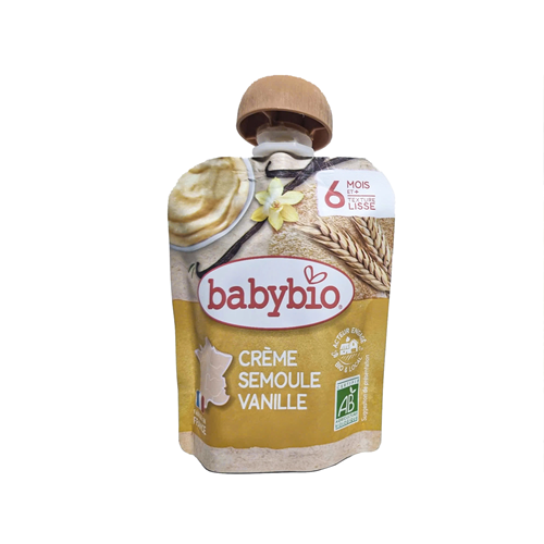 Váng sữa hữu cơ cho bé vị vani Babybio 85g