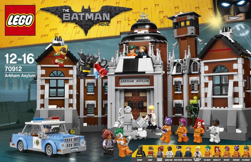 From Denmark】LEGO The Batman Movie 70912 arkham asylum 70912 1628  Piecesguaranteed genuine From Denmark 