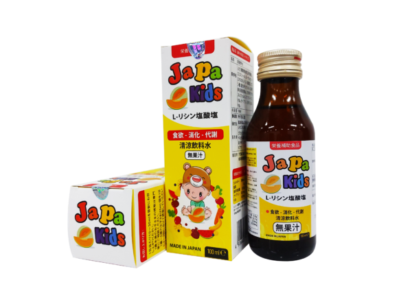 Siro Japa Kids Cho trẻ Biếng Ăn Hỗ Trợ Cho Bé Ăn Ngon Tăng Cân Chăm Sóc Sức Khoẻ Cho Bé Hàng Chĩnh Hãng Siro biếng ăn Nhật Bản Japa kids Là sản phẩm nhập khẩu nguyên hộp từ Nhật Bản.Sản phẩm số 1 tại Nhật Bản