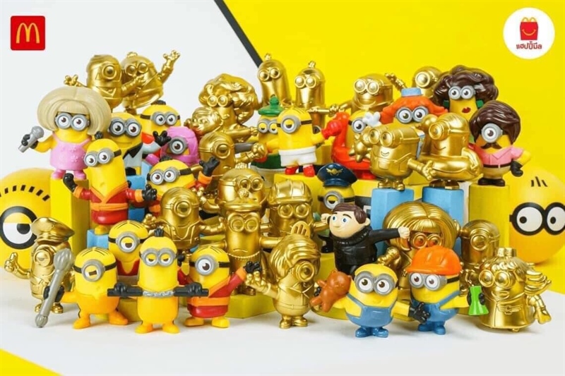 Set 8 minion mô hình mini siêu đáng yêu