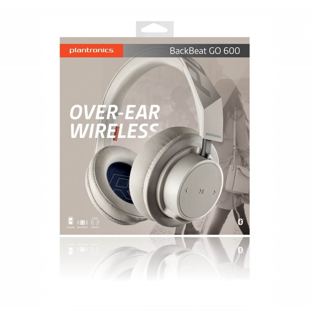 Tai Nghe Không Dây Plantronics BackBeat GO 600 - Hàng Chính Hãng