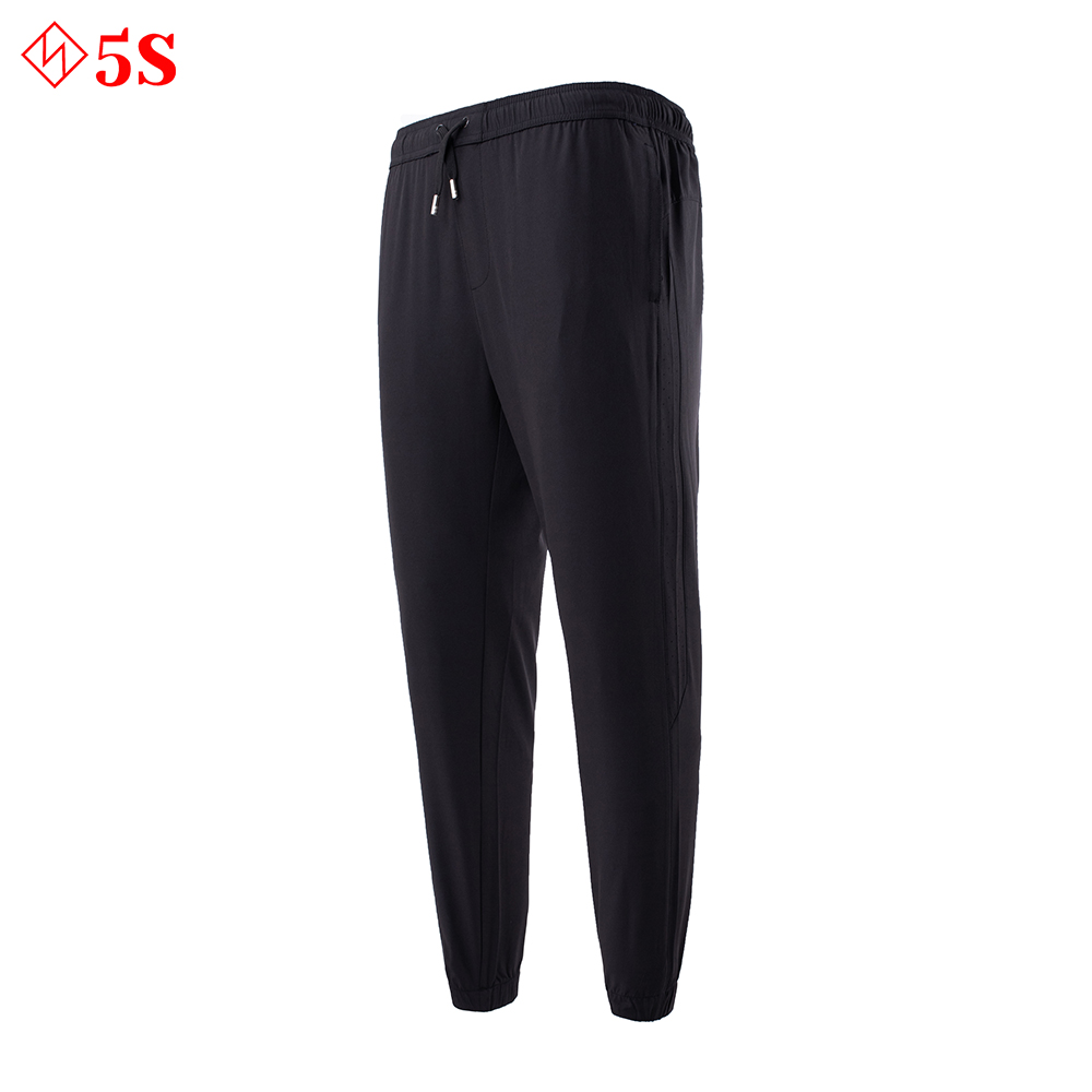 Quần Thể Thao Nam 5S, Ống Suông Thoải Mái, Chất Liệu Vải Gió Cao Cấp, Lưng Cài, Cản Gió, Giữ Ấm