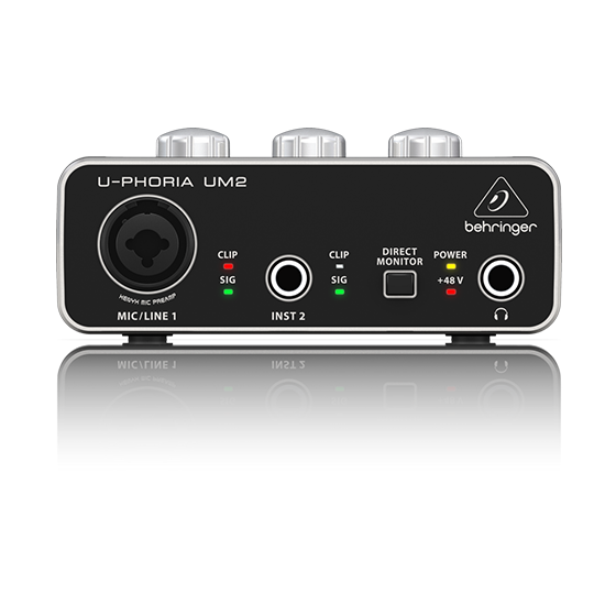Soundcard behringer u-phoria um2