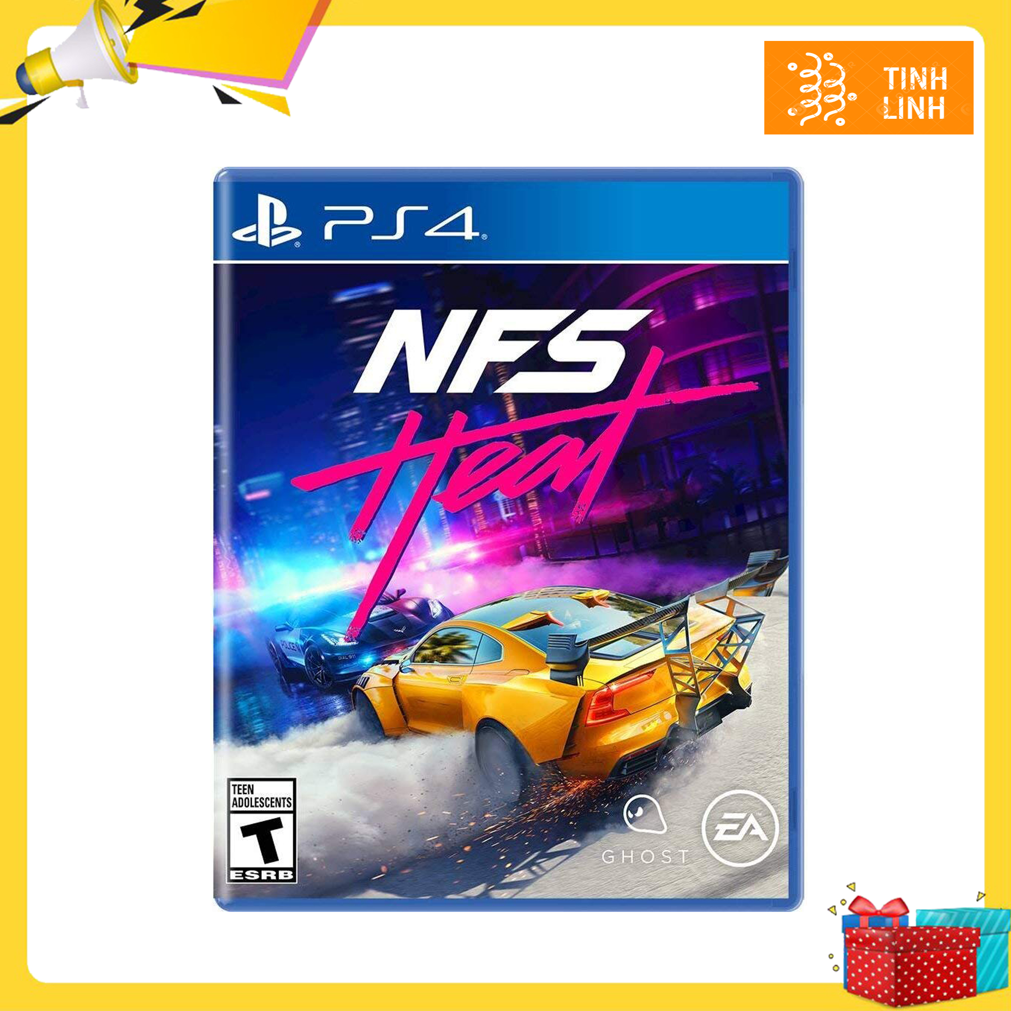 Đĩa game ps4 need for speed heat