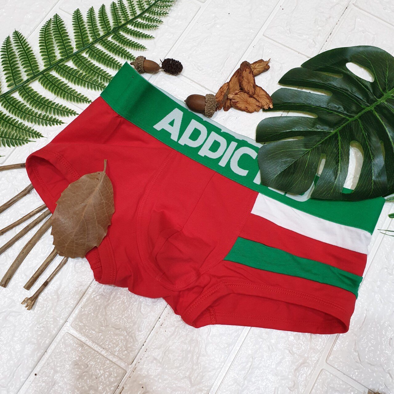 Quần sịp nam add boxer màu đỏ