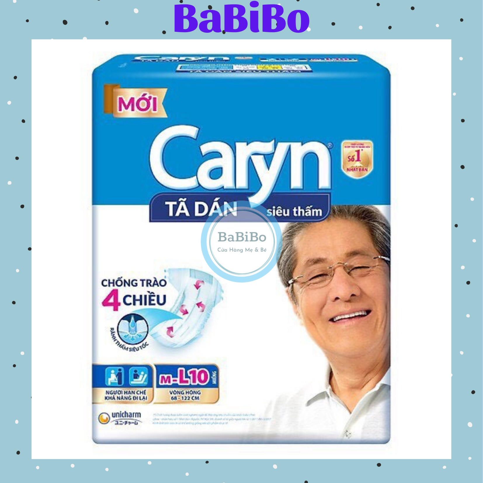 Bán lẻ 1 miếng bỉm dán Caryn cho mẹ sau sinh