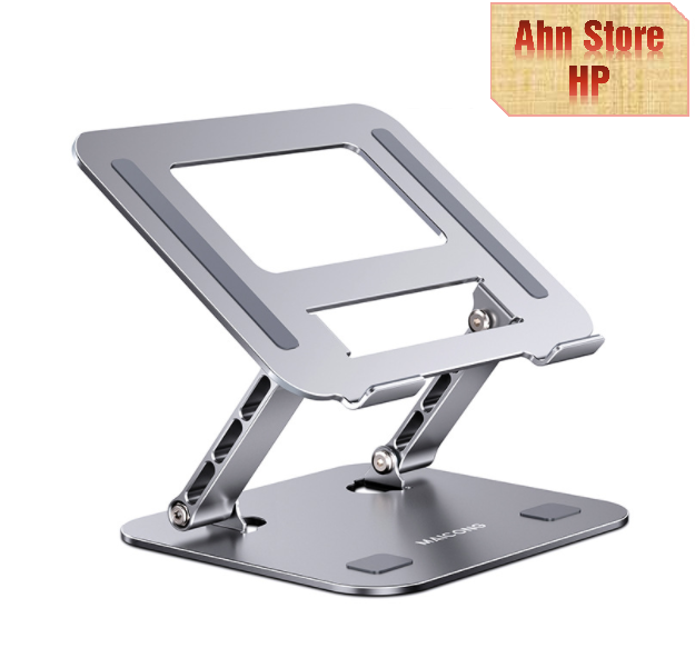 Kệ Giá Đỡ Laptop Macbook Nhôm nguyên khối, được gia công cắt CNC tinh tế, làm quà tặng cực đẹp