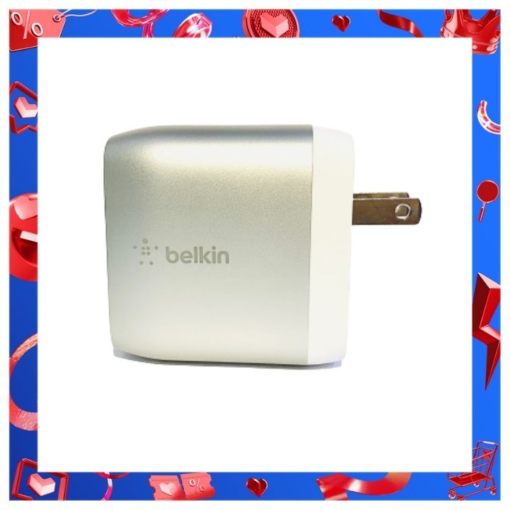 [Siêu Chất] Củ Sạc Belkin 24W Chính Hãng, Chuẩn MFi. Tích hợp 2 Cổng Sạc. Sạc 2 Máy Cùng Lúc, Siêu Chất, Siêu Tiện Dụng.