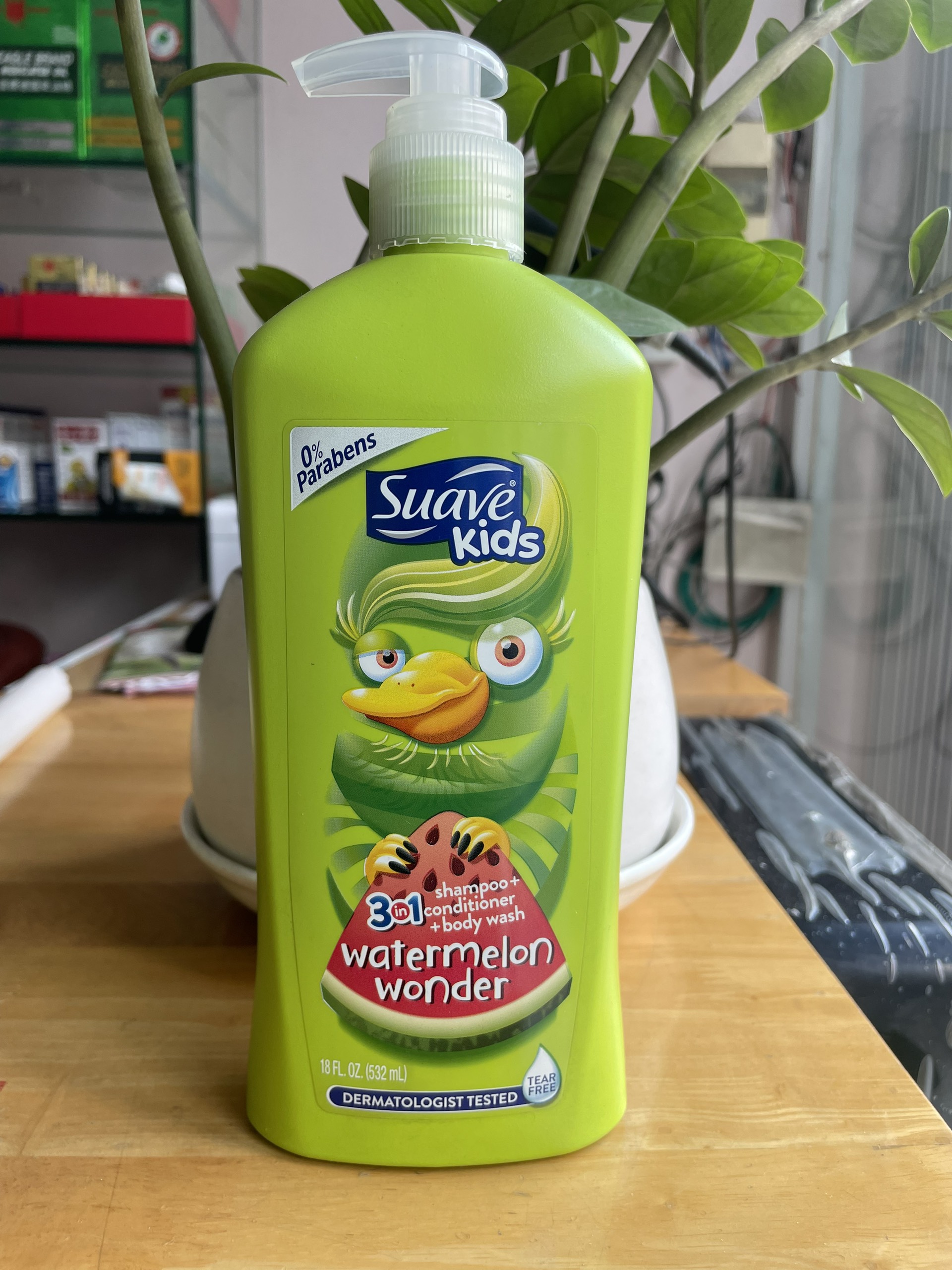 HCM Sữa tắm gội xả cho bé Suave Kids 3 in 1 Watermelon Wonder 1.18L_USA