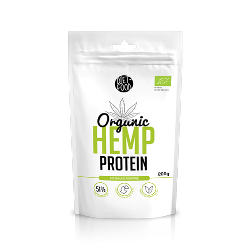 Bột protein gai dầu hữu cơ 200g Diet Food