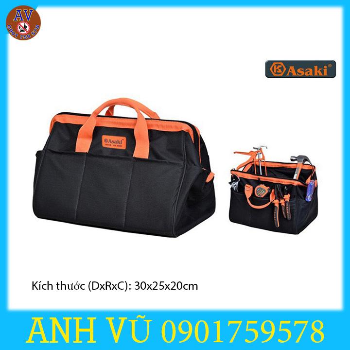 Túi xách đựng dụng cụ đồ nghề đa năng Asaki AK- 9992