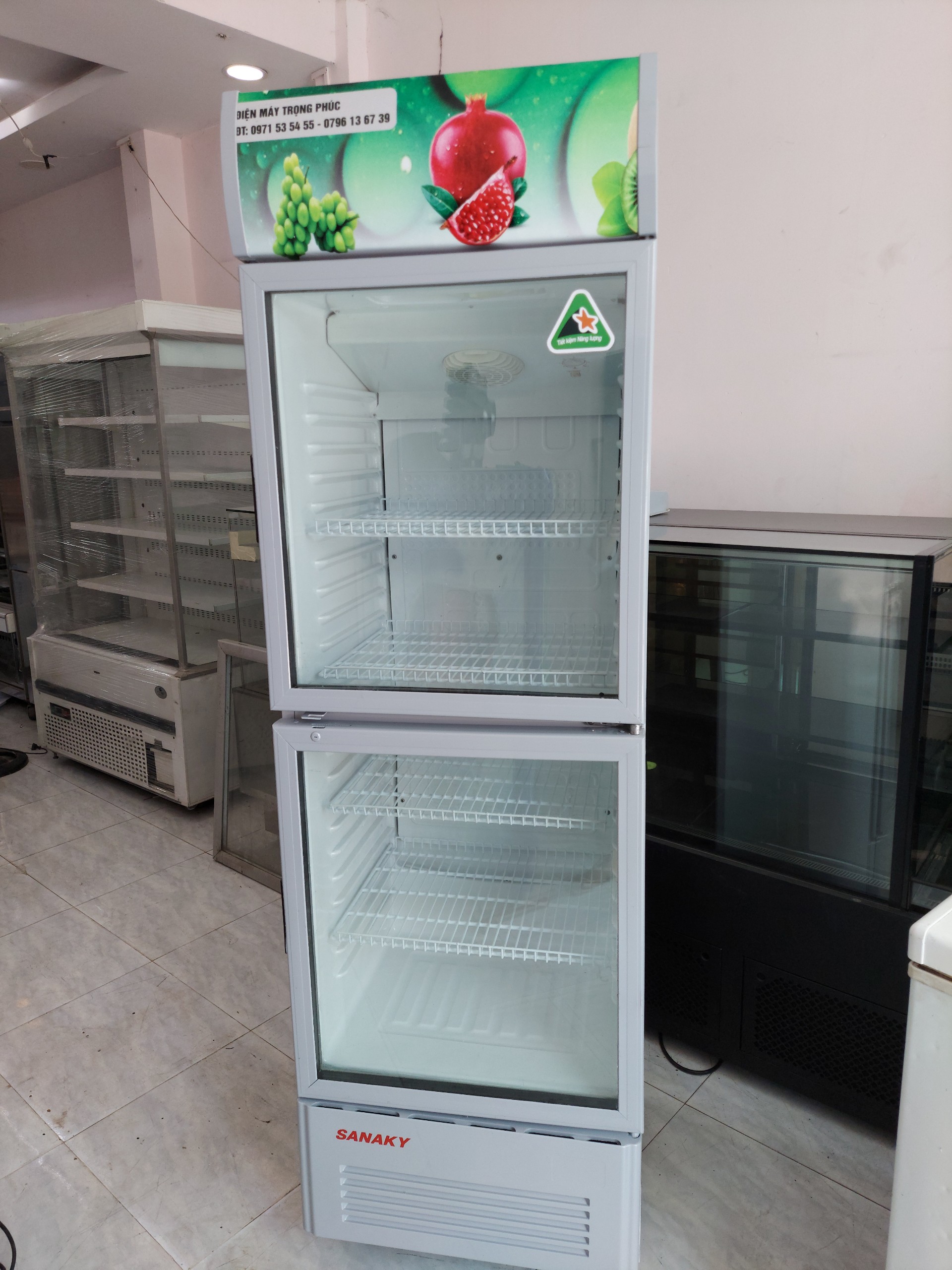 [HCM]Tủ mát sanaky 450 lít còn mới 89%