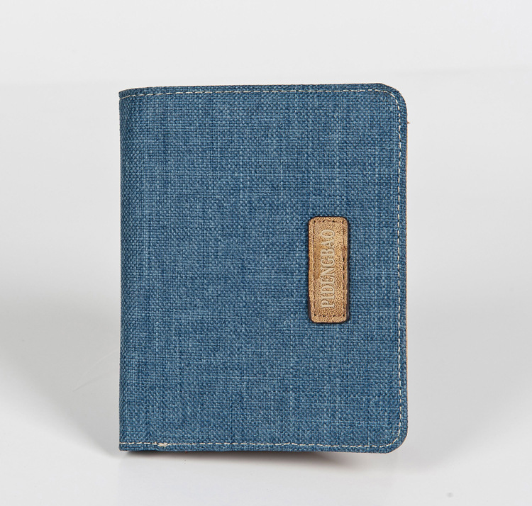 Ví vải bò dáng đứng cho nam và nữ 2019