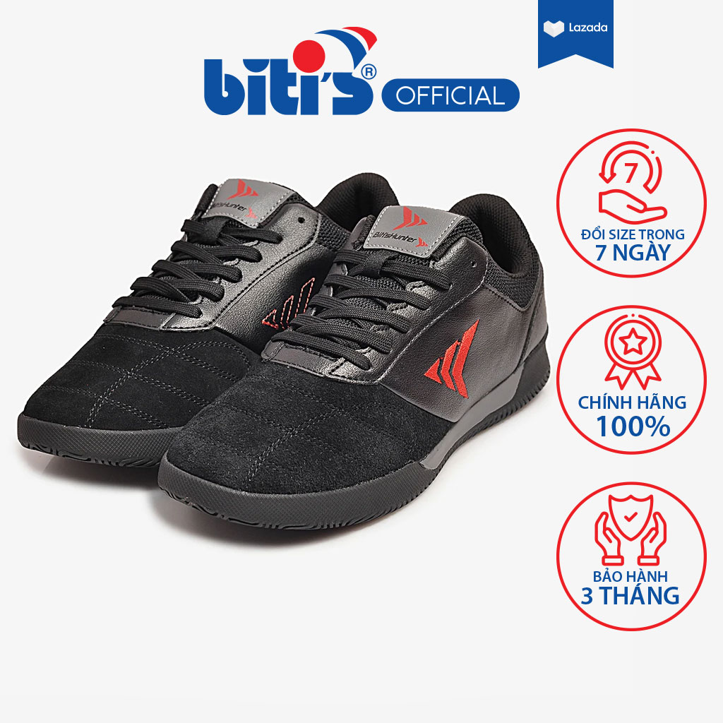 Giày Bóng Đá Nam Biti's Hunter Football Futsal DSMH09100DEN (Đen)