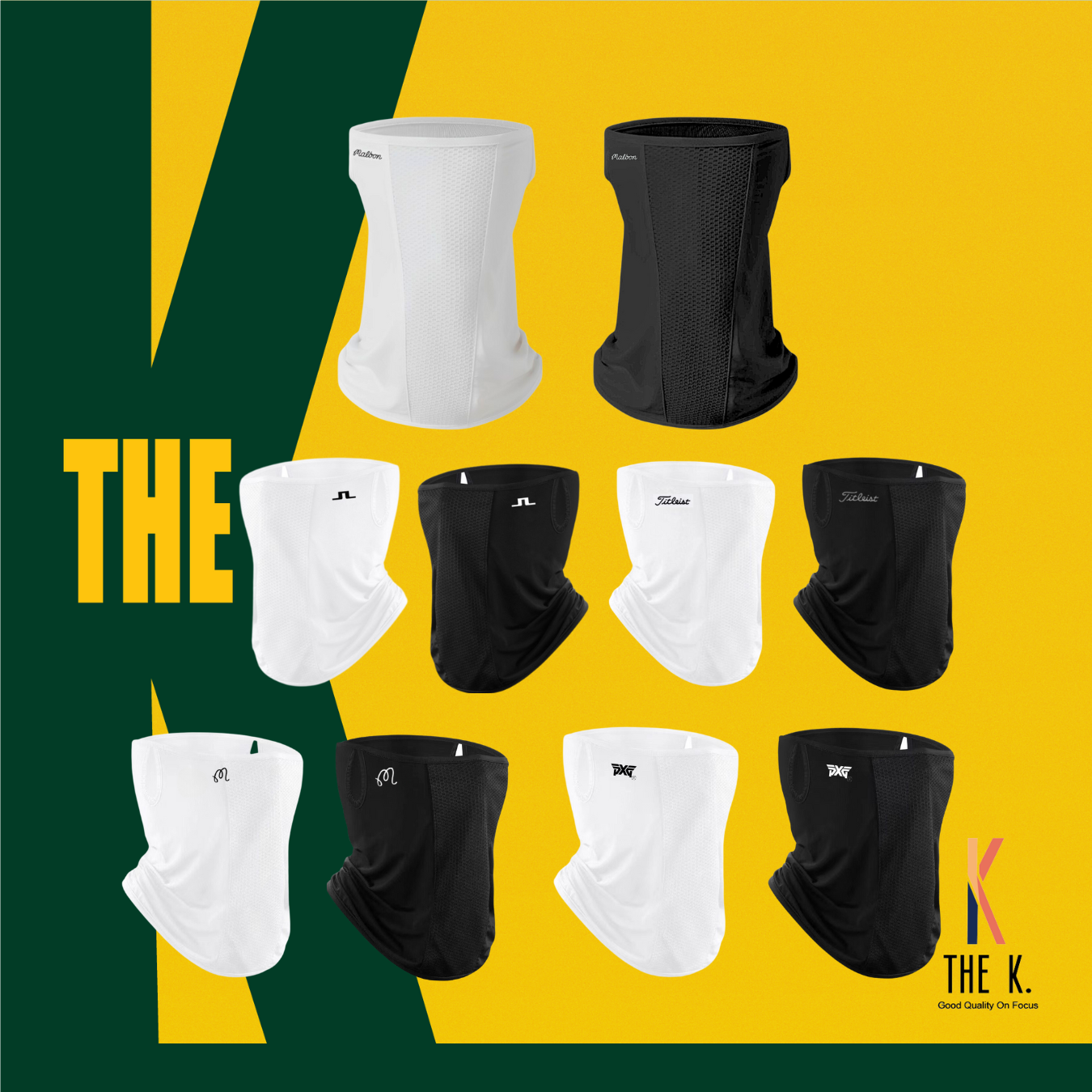 Khẩu Trang Vải Đa Năng Trùm Nửa Mặt Dạng Ống Dành Cho Golfer, Thể Thao, Hoạt Động Ngoài Trời - Face Sleeve Mask - Accessory