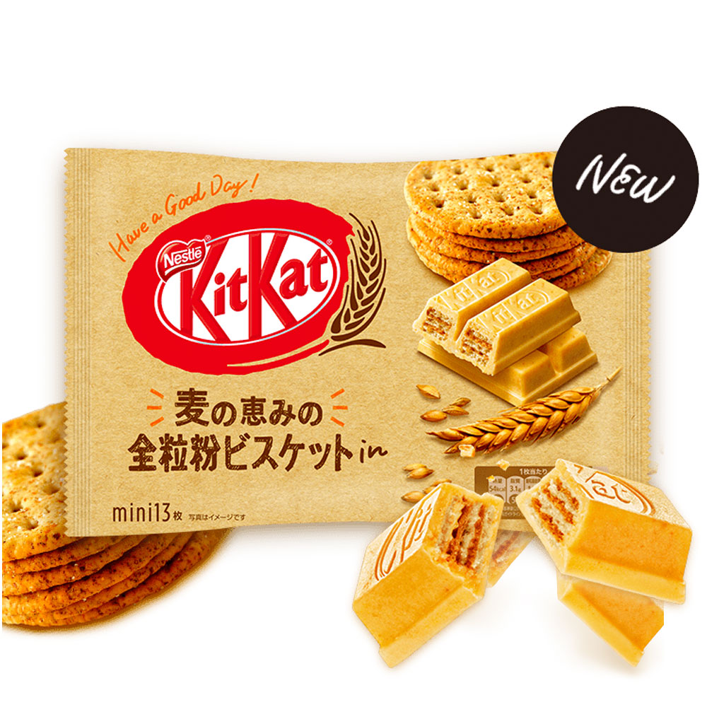 Sôcôla Nestlé KitKat Nội Địa Nhật Bánh Quy Lúa Mạch Gói 10 thanh