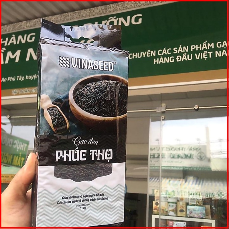 Combo2 túi gạo lứt đen phúc thọ vinaseed - trọng lượng 2kg
