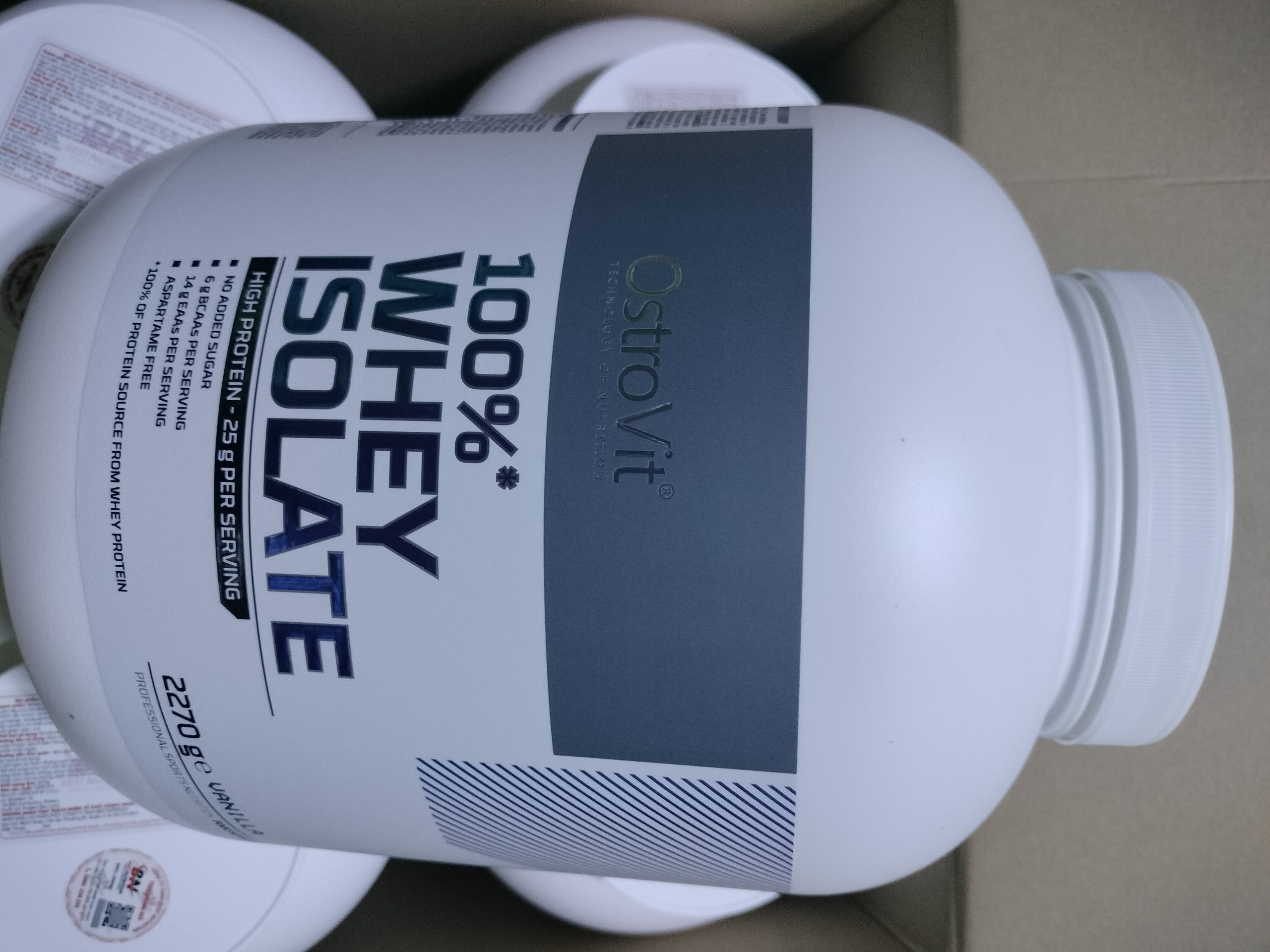 Ostrovit Whey Isolate 2.27kg 76 lần dùng - Sữa Tăng Cơ, Phát Triển Cơ