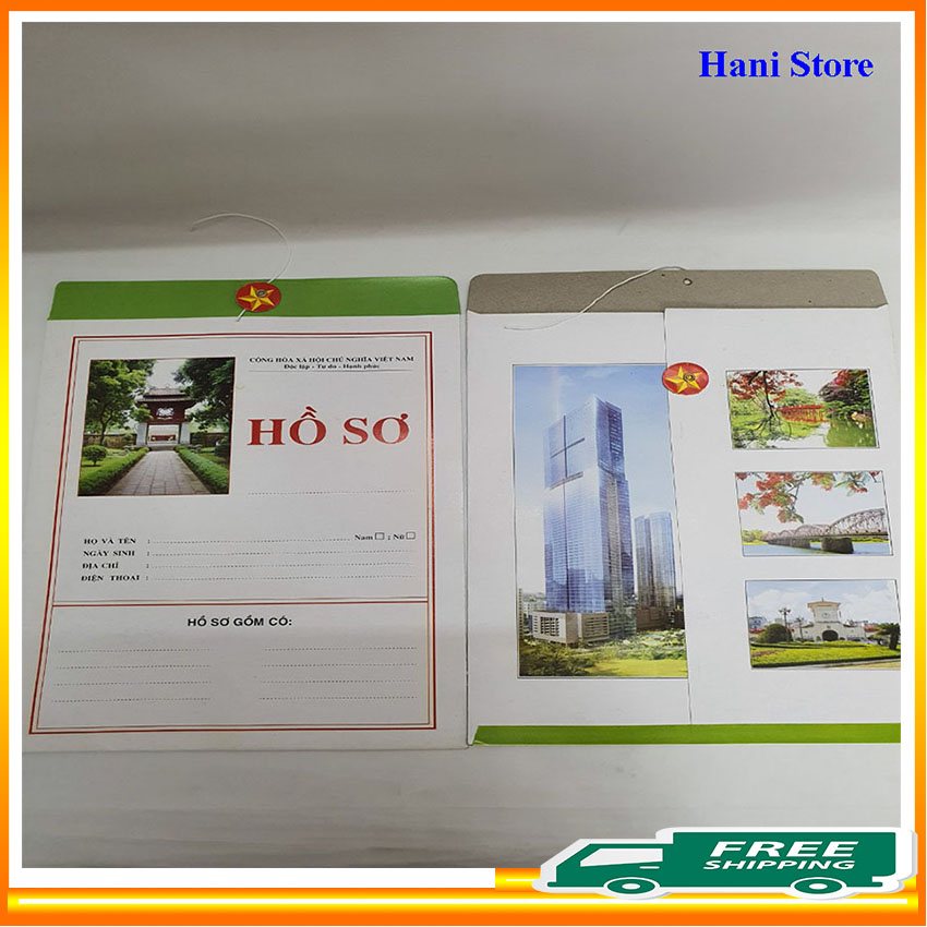 Combo 50 bộ hơ xin việc có ruột HS2 Hani Store - Túi đựng hồ sơ xin việc có ruột