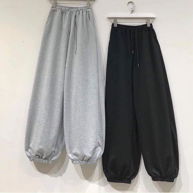 Quần jogger nữ Quần jogger chất thun phong cách Ullzang