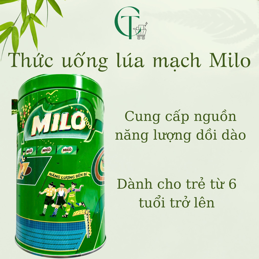 Thức uống lúa mạch Nestlé Milo 285g - Phiên Bản Hộp Thiếc