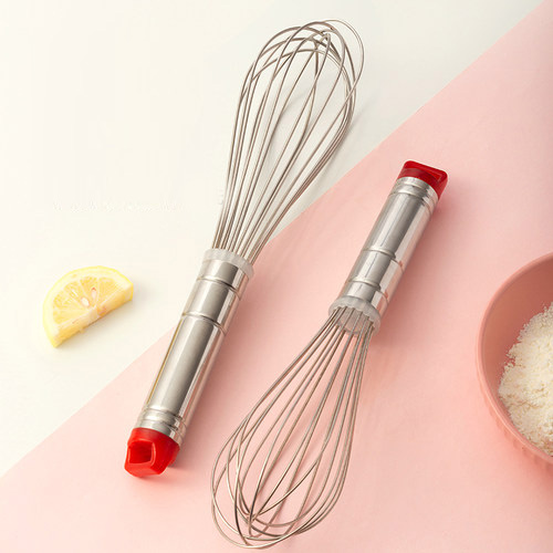 Phới lồng inox cán đỏ đẹp xịn