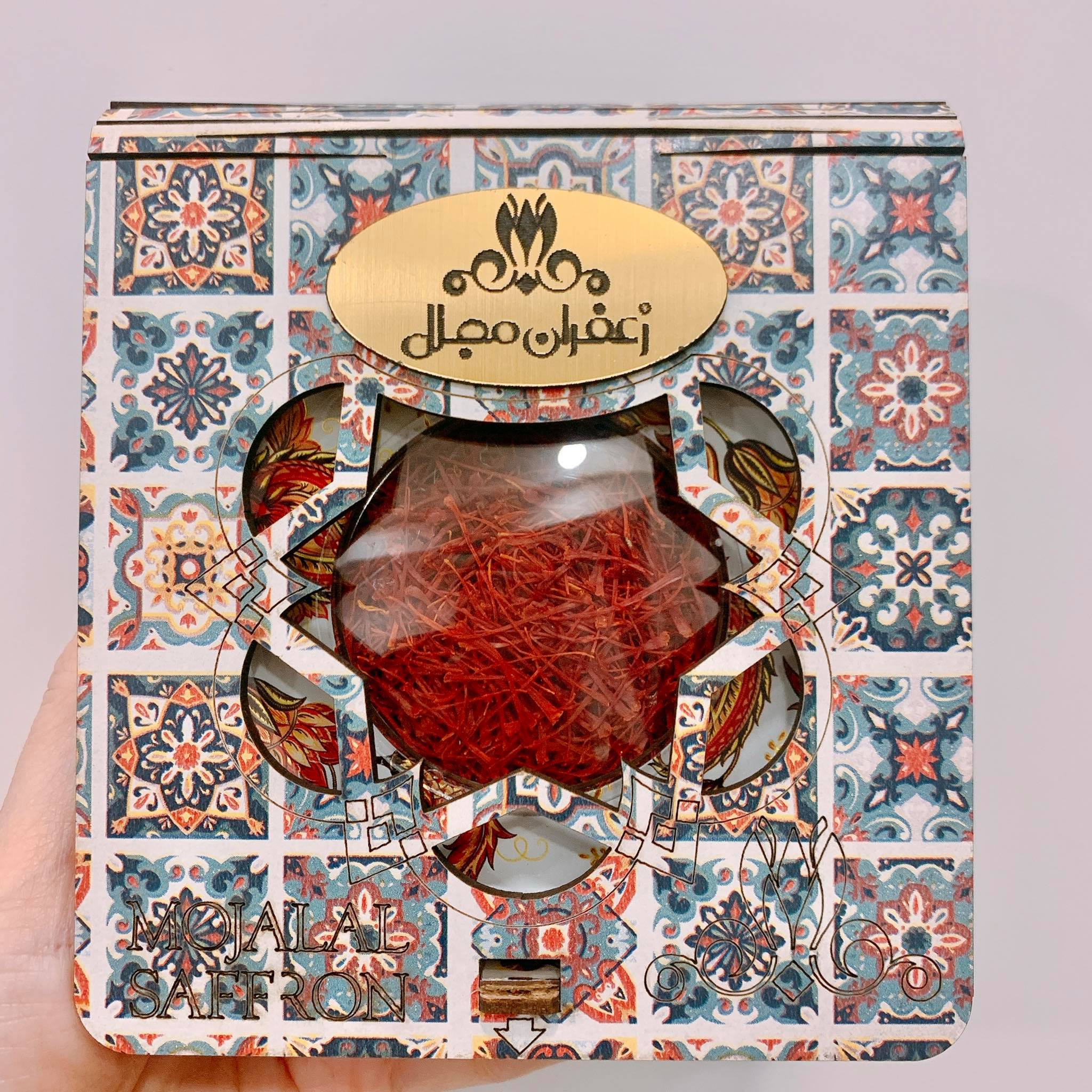 [HCM]Nhụy hoa nghệ tây Iran Mojalal Saffron (3 gram) - Dòng Negin loại 1 - Giúp ngủ ngon - Chống lão hóa - Giảm Cholesterol - BT store (BTstore)