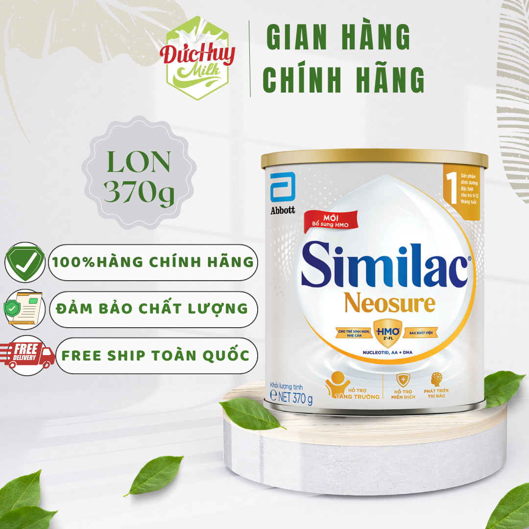 Sữa bột Abbott Similac Neosure 370g /850g