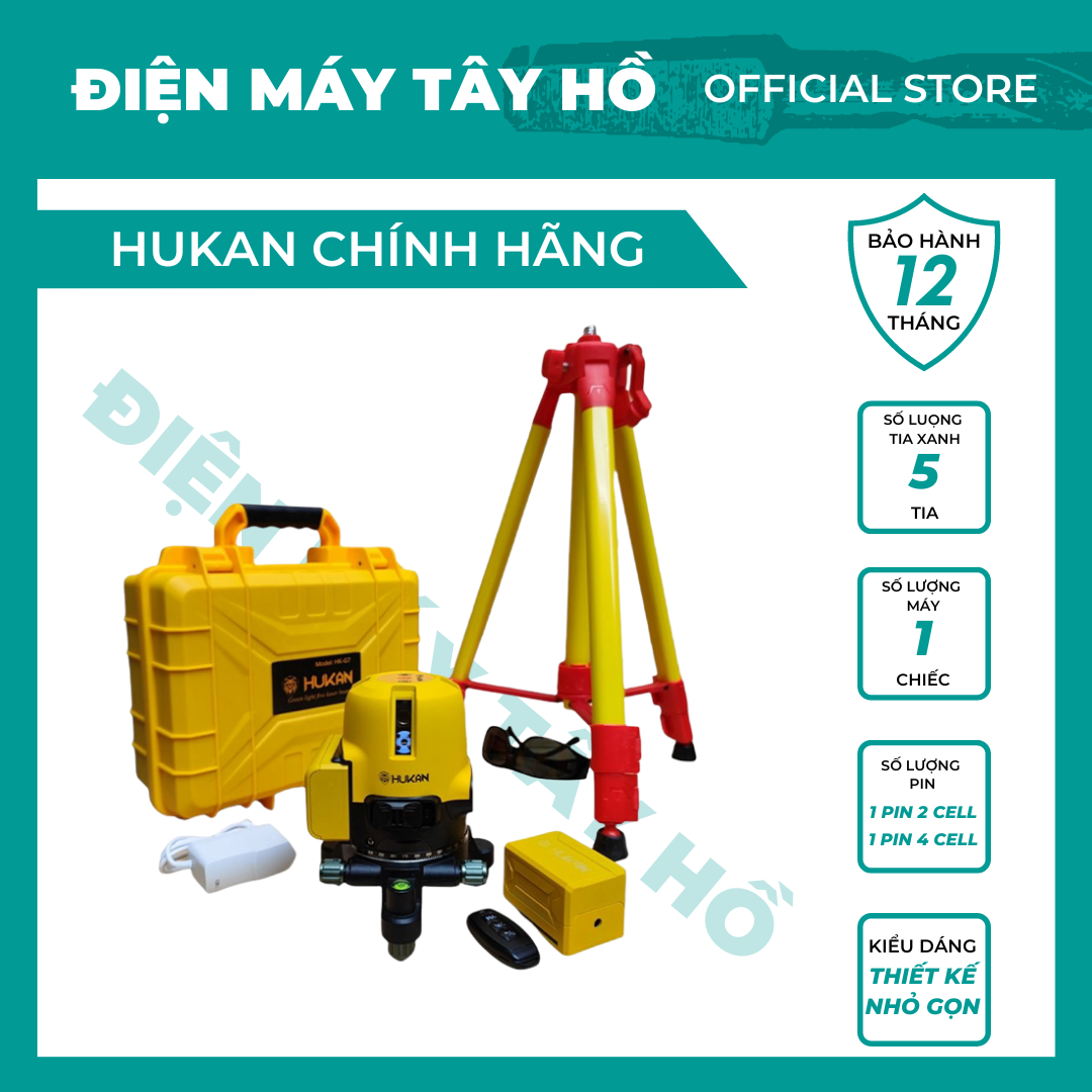 Máy cân bằng laser siêu sáng bóng led, hukan g7