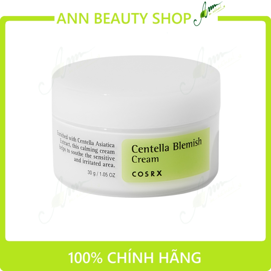 Kem Dưỡng Rau Má Cosrx Centella Blemish Cream 30g