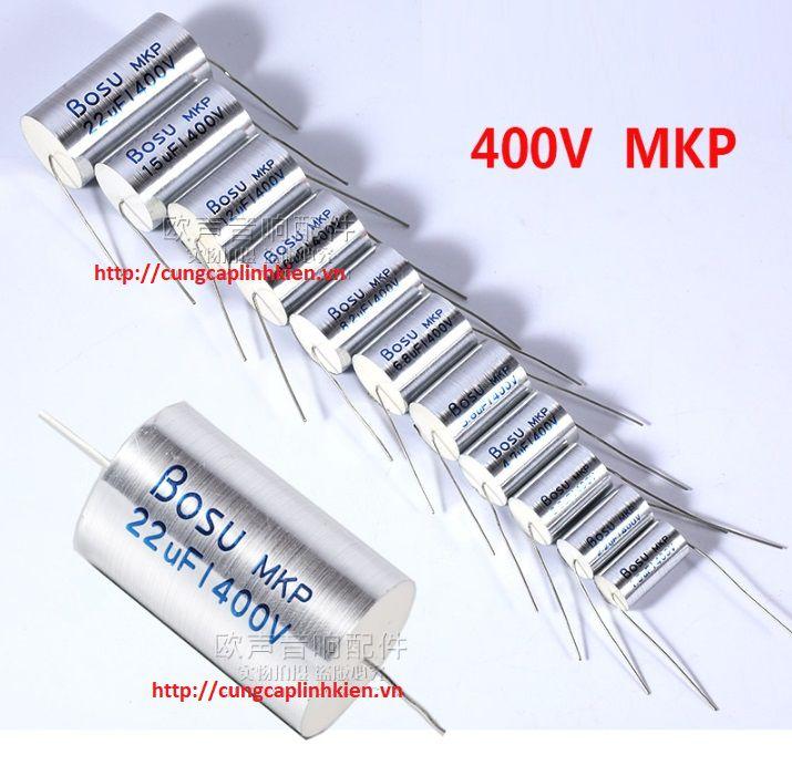 Tụ 3.3uF 400V MKP BOSU RK-133