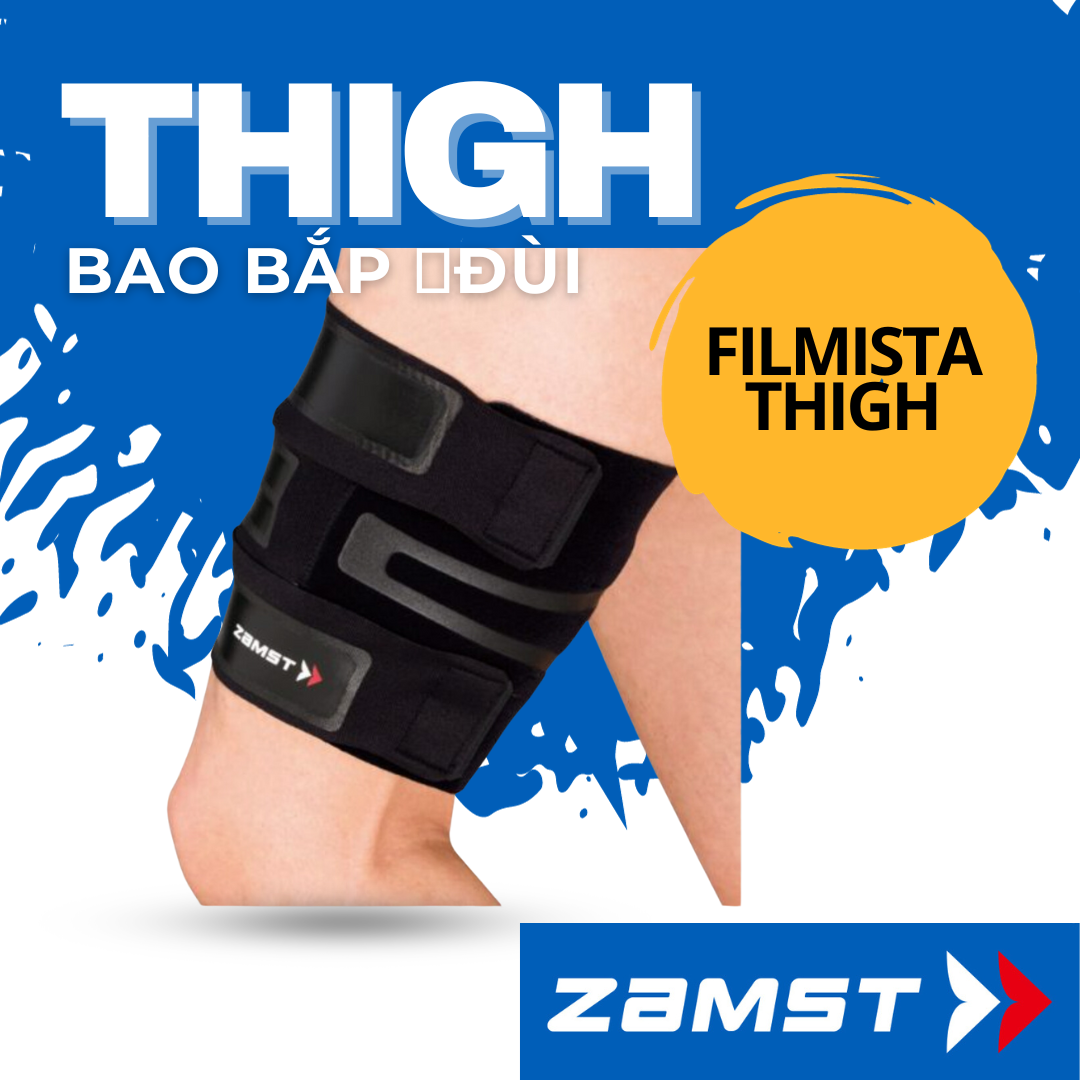 Đai hỗ trợ bảo vệ đùi, cơ đùi ZAMST chính hãng FILMISTA THIGH