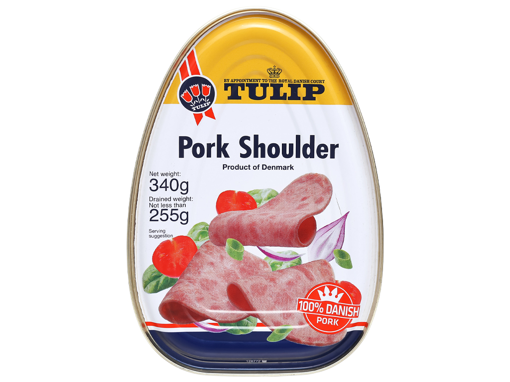 Thịt hộp Tulip Pork Shoulder 340gram - Đan Mạch