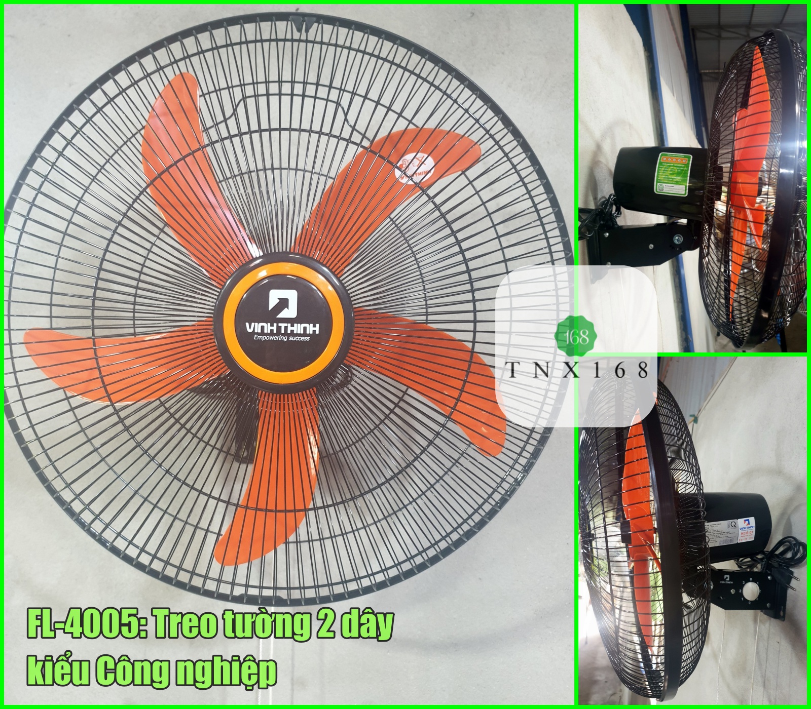 FL4005 Quạt treo tường kiểu Công nghiệp