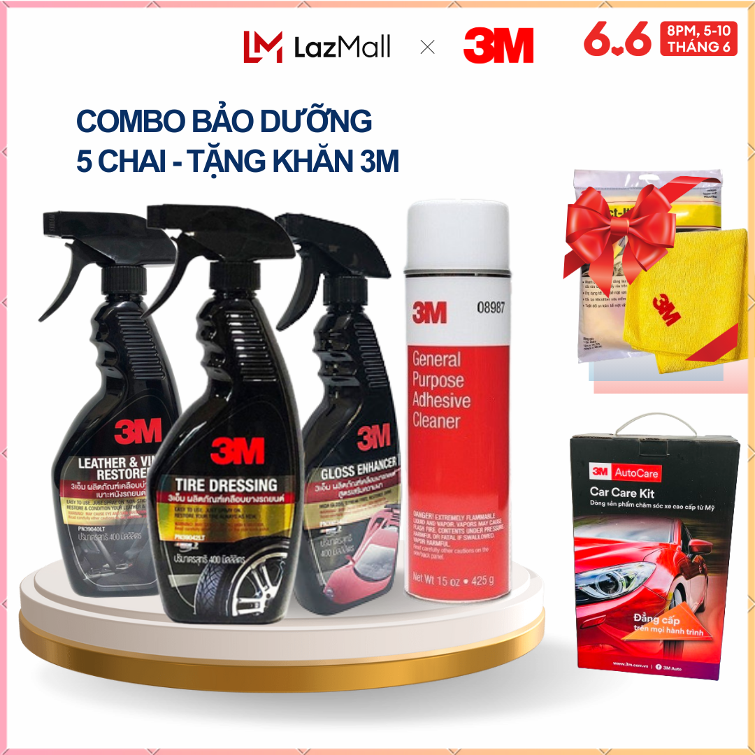 Tẩy keo nhưa đường 08987, chai xit bảo dưỡng nôi thất 39040lt, chai xit bảo dưỡng vỏ 39042lt, chai xit tăng bóng sơn 39034lt.