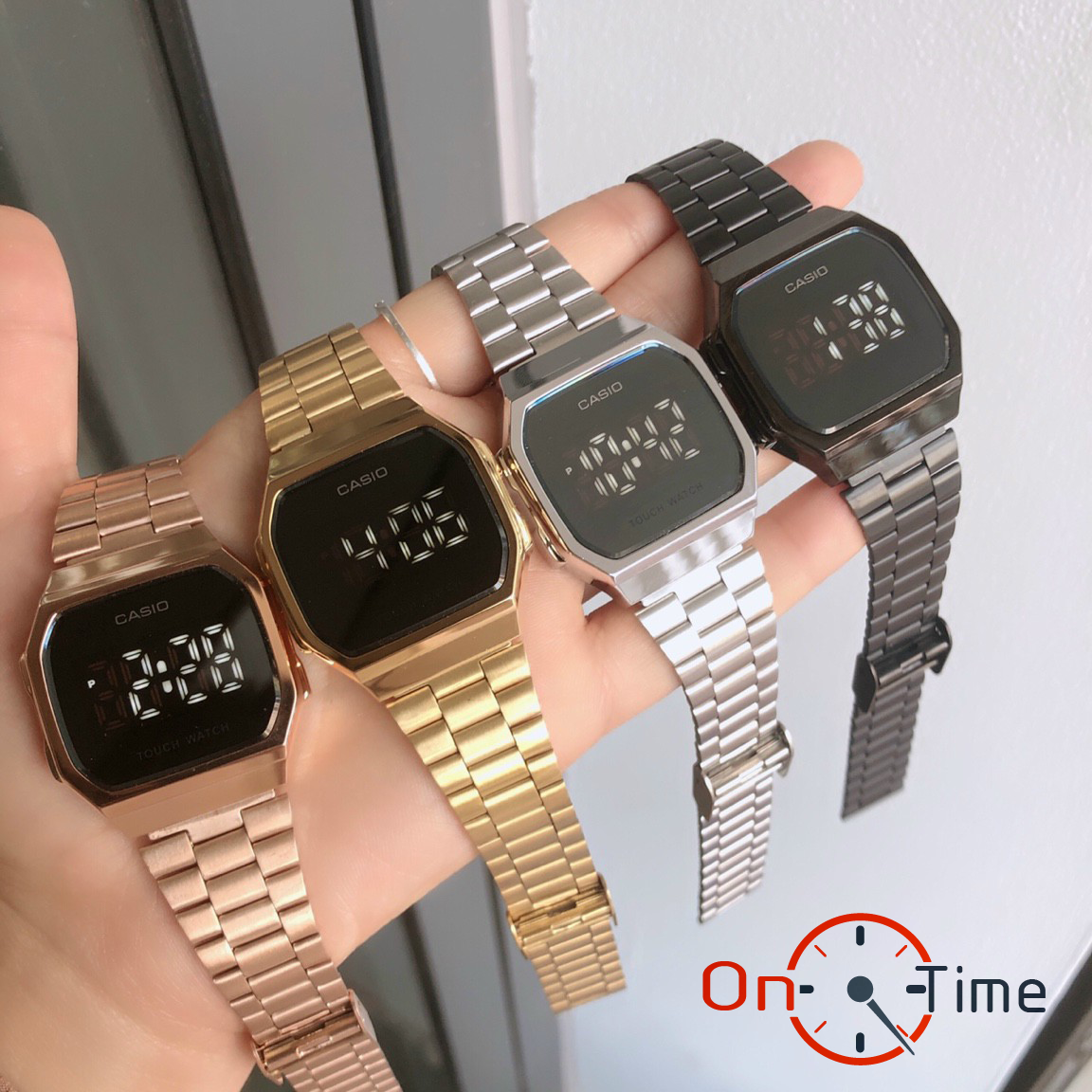 Đồng Hồ Casio Đèn Led Màn Hình Cảm Ứng