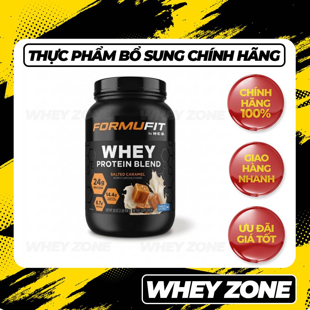 Formufit Whey Protein Blend - Sự kết hợp hoàn hảo giữa Whey Isolate và Concentrate