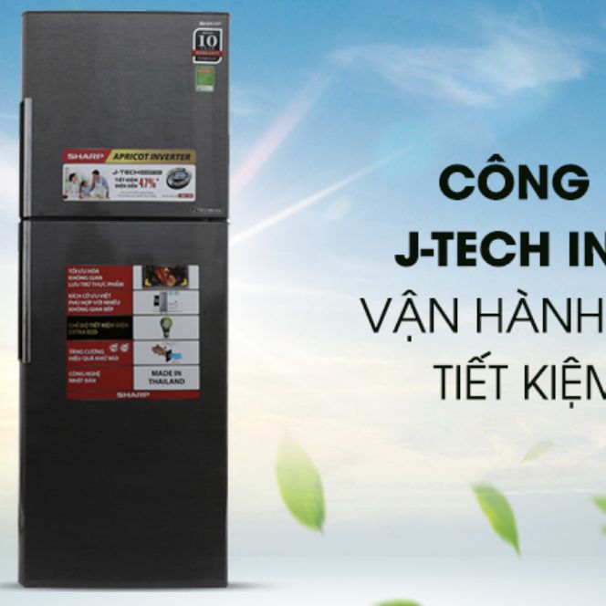 Tu lanh sharp inverter 314 lit sj - x316e-sl.giao tphcm.miền tây.miền đông