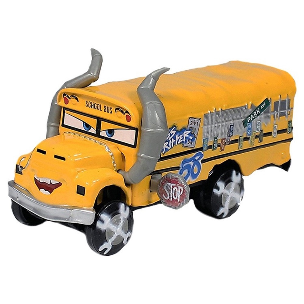 HOT 2 Car 3 Tau School Bus Fritter Bulldozer Truck Diecast Model Children